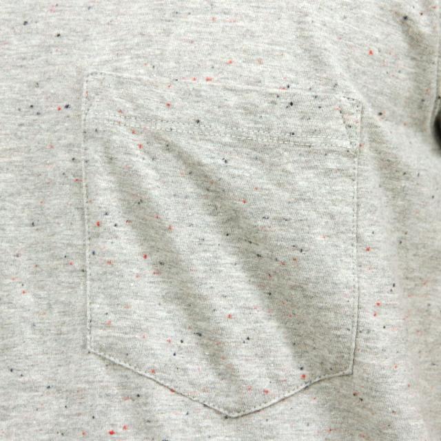 ヌーディージーンズ Nudie Jeans メンズ 半袖Tシャツ Round Neck Org. Pocket Tee Grey melange B04 131244 4001