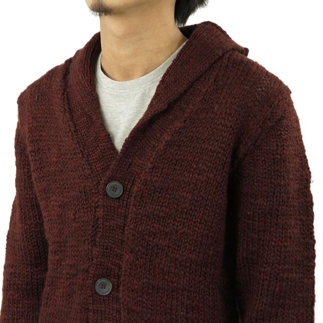 ヌーディージーンズ Nudie Jeans メンズ カーディガン David Cardigan Wine R08 150144 6008