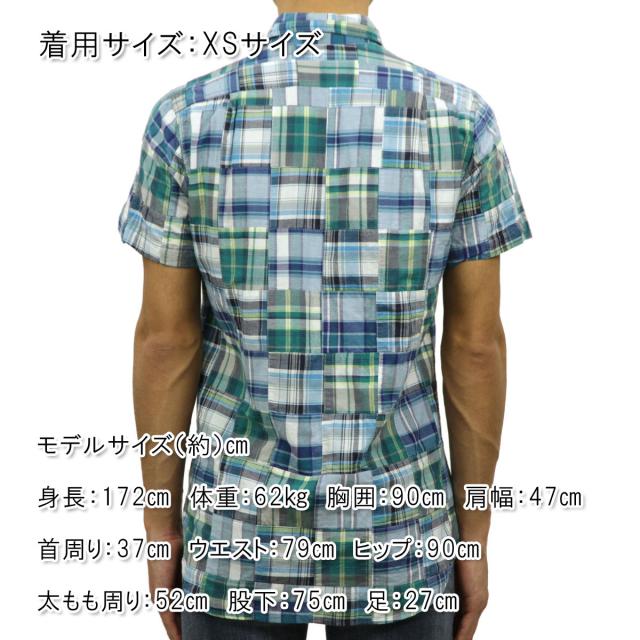 ジェイクルー J.CREW 正規品 メンズ 半袖シャツ SHORT-SLEEVE PATCHWORK IN SUMMER PLAID