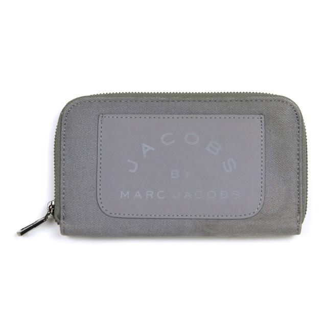 マークジェイコブス MARCJACOBS 正規品 財布 Laminated Twill Jacobs Long Zip Wallet (W19*H11cm)