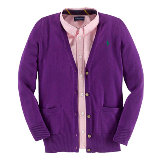 ポロラルフローレンキッズ POLO RALPH LAUREN CHILDREN 正規品 子供服 ガールズ カーディガン SLOUCHY COTTON CARDIGAN 40925776
