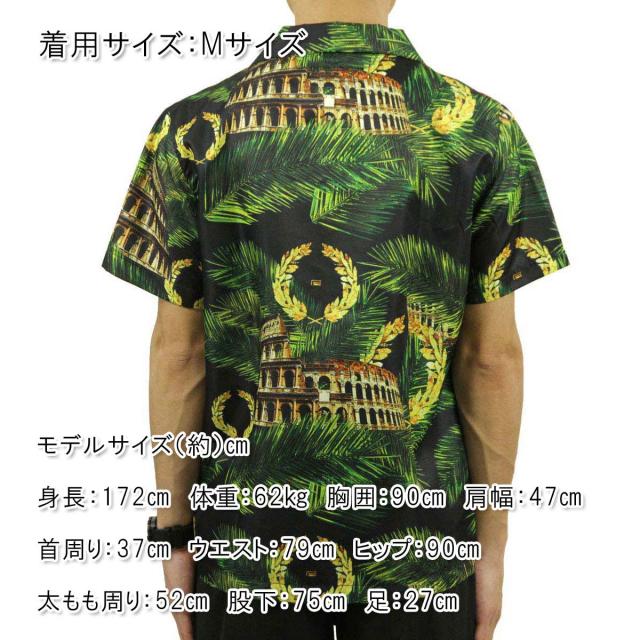リバーサル REVERSAL メンズ 半袖シャツ PALM LEAF COLOSSEUM SHIRTS rvap15ss010 APPAREL