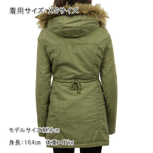 ホリスター HOLLISTER 正規品 レディース アウタージャケット Jack Creek Twill Parka 344-445-0245-033