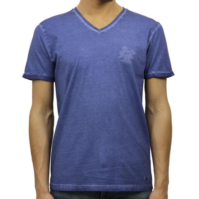 ノーエクセス NO EXCESS 正規品 メンズ 半袖VネックTシャツ T-shirt s/sl , V-Neck, cold dyed 320211 137