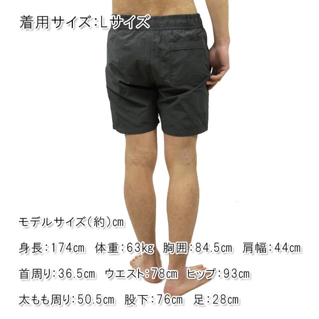 ノーエクセス NO EXCESS 正規品 メンズ スイムパンツ Swimshort, solid cotton nylon　740301　28