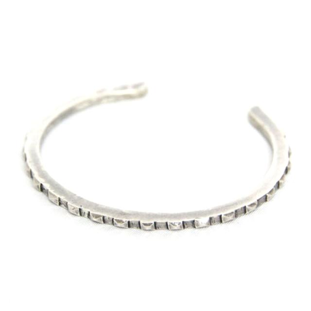 ハリム HARIM 正規販売店 バングル NAIL HEADS BANGLE SILVER BANGLE HRA025SV