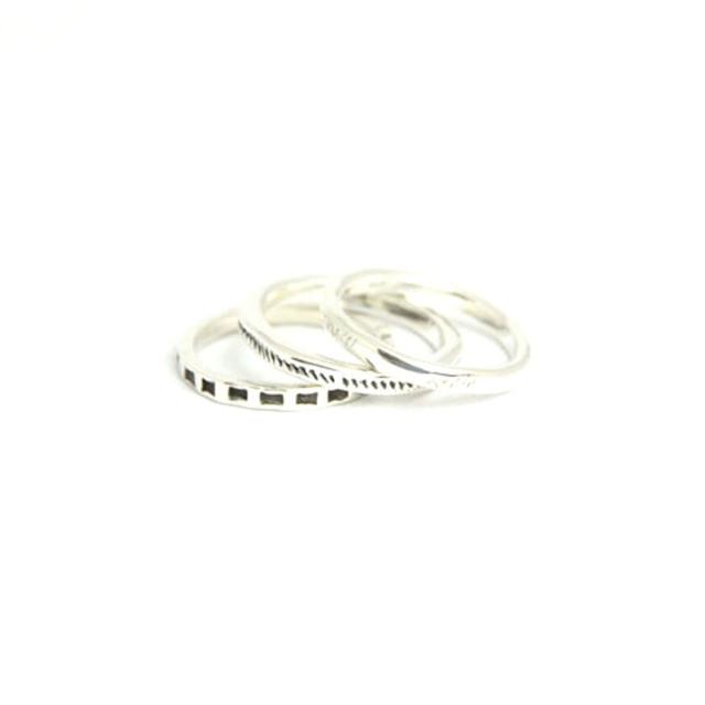 ハリム HARIM 指輪 リング industrial triple ring set