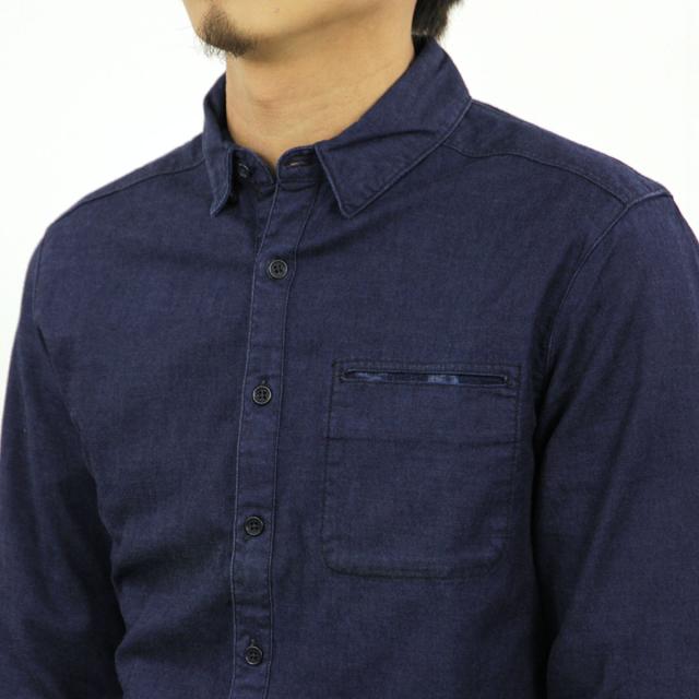 スコッチアンドソーダ SCOTCH＆SODA メンズ 長袖シャツ Pure indigo shirt series with refined details 20310 A