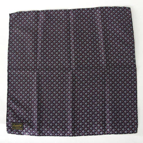 スコッチアンドソーダ SCOTCH＆SODA メンズ ストール SATIN WEAVE ALLOVER PRINTED POCKET SQUARE 77150 C