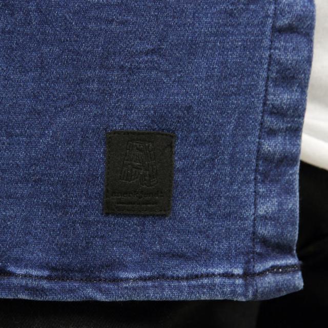 アナケット ANERKJENDT 正規品 メンズ 長袖シャツ FREDDI SHIRT 9515009 Dark Blue Denim