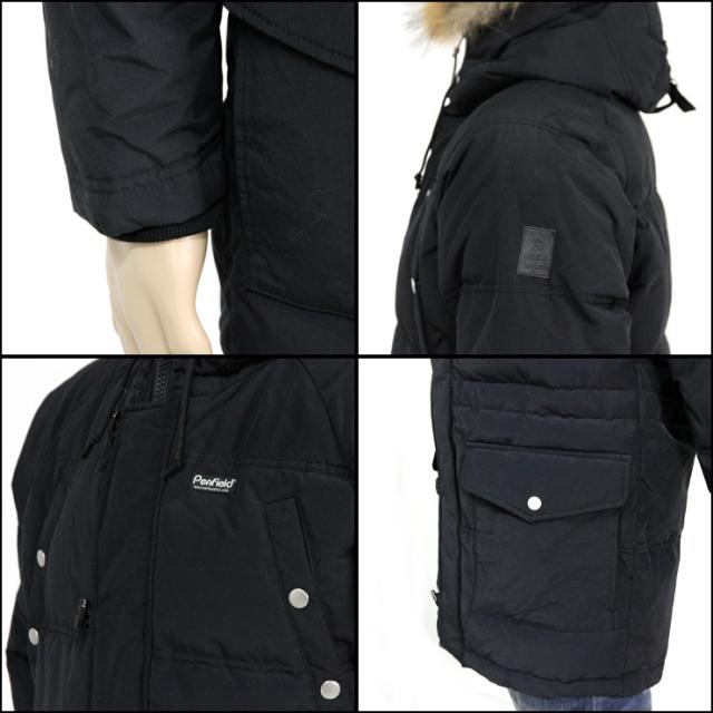 ペンフィールド PENFIELD メンズ アウタージャケット WILDCAT N3B MODIFY DOWN BLACK LABEL ARCHIVE WORKS 0115