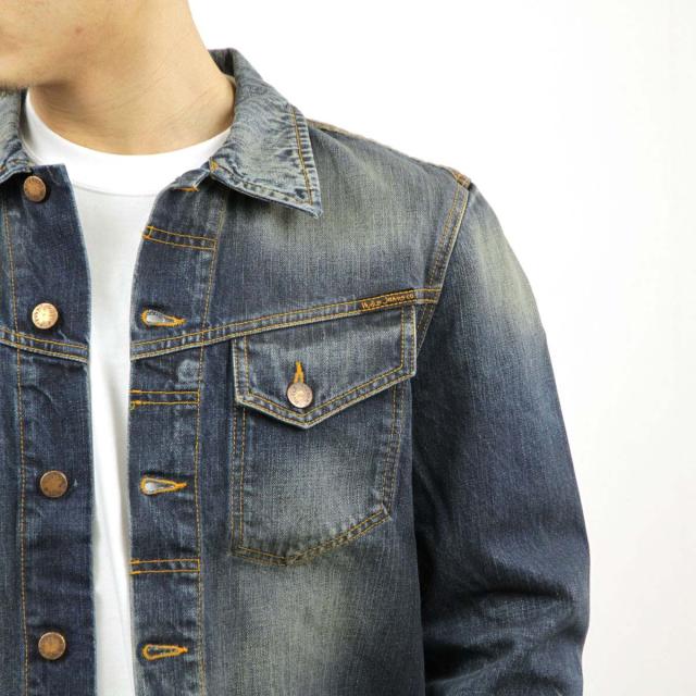 ヌーディージーンズ Nudie Jeans メンズ アスタージャケット Billy Denim 160404