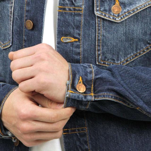 ヌーディージーンズ Nudie Jeans メンズ アスタージャケット Kenny Denim 160405