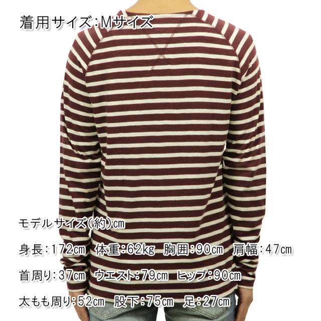 ヌーディージーンズ Nudie Jeans メンズ 長袖Tシャツ Otto Raglan 131395 4034 Wine