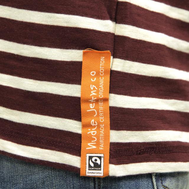 ヌーディージーンズ Nudie Jeans メンズ 長袖Tシャツ Otto Raglan 131395 4034 Wine