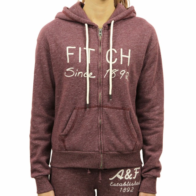 アバクロ パーカー レディース 正規品 Abercrombie＆Fitch ジップ 