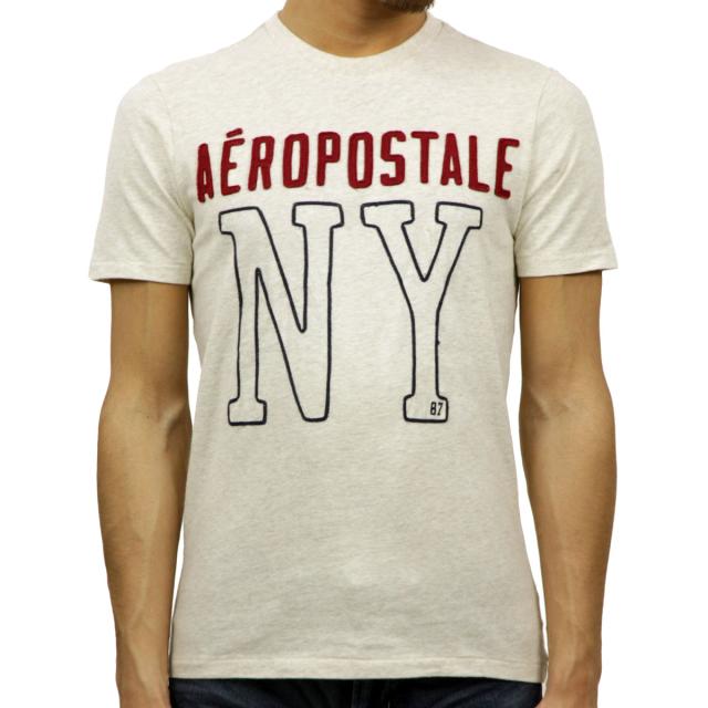 エアロポステール AEROPOSTALE 正規品 メンズ 半袖Tシャツ Big NY Logo Graphic T 6005-6382