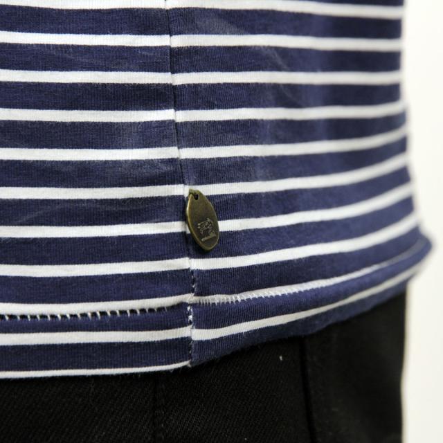 スコッチアンドソーダ SCOTCH&SODA 正規販売店 メンズ 長袖Tシャツ Longsleeve boat tee with all-over printed stripe 130819 03