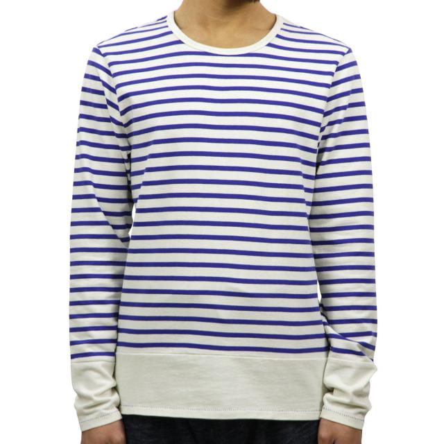 スコッチアンドソーダ SCOTCH&SODA 正規販売店 メンズ 長袖Tシャツ Uni Blauw Breton 128604 A