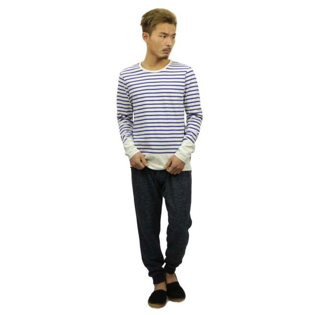 スコッチアンドソーダ SCOTCH&SODA 正規販売店 メンズ 長袖Tシャツ Uni Blauw Breton 128604 A