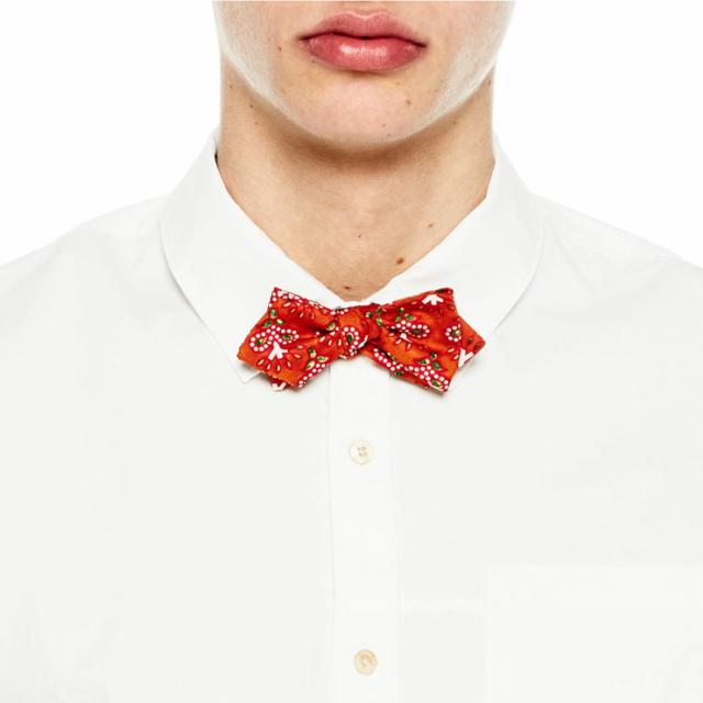 スコッチアンドソーダ SCOTCH&SODA 正規販売店 メンズ ネクタイ Printed bow-tie 130981 01