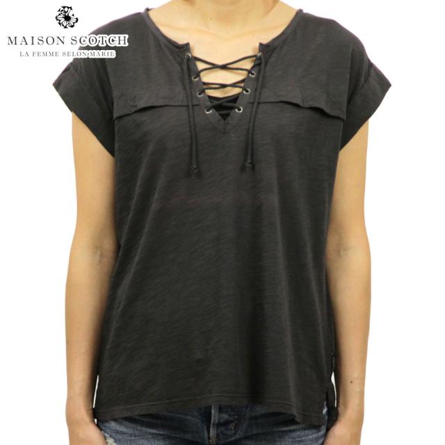 メゾンスコッチ MAISON SCOTCH 正規販売店 レディース 半袖Tシャツ Short sleeve tee wit メゾンスコッチ MAISON SCOTCH 正規販売店 レディース 半袖T