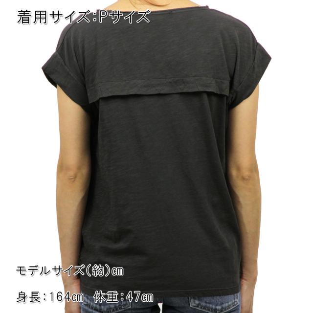 メゾンスコッチ MAISON SCOTCH 正規販売店 レディース 半袖Tシャツ Short sleeve tee with lace up safari detail at front 131234 95