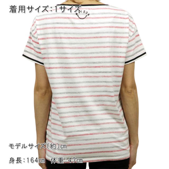 メゾンスコッチ MAISON SCOTCH 正規販売店 レディース 半袖Tシャツ Short sleeve tee with various retro artworks 131231 A