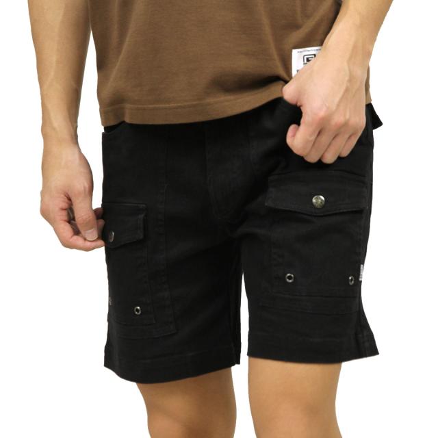 ポーラー POLER 正規販売店 メンズ ショートパンツ CAMP SHORT 611147-BLK BLACK