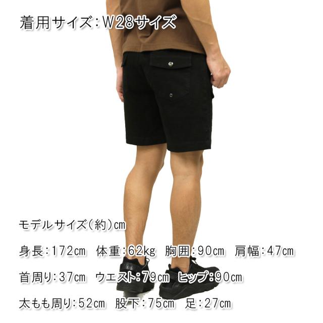 ポーラー POLER 正規販売店 メンズ ショートパンツ CAMP SHORT 611147-BLK BLACK