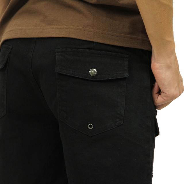 ポーラー POLER 正規販売店 メンズ ショートパンツ CAMP SHORT 611147-BLK BLACK