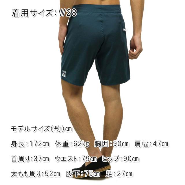 ポーラー POLER 正規販売店 メンズ ショートパンツ SLIDER TRUNK 611150-BLU BLUE STEEL 