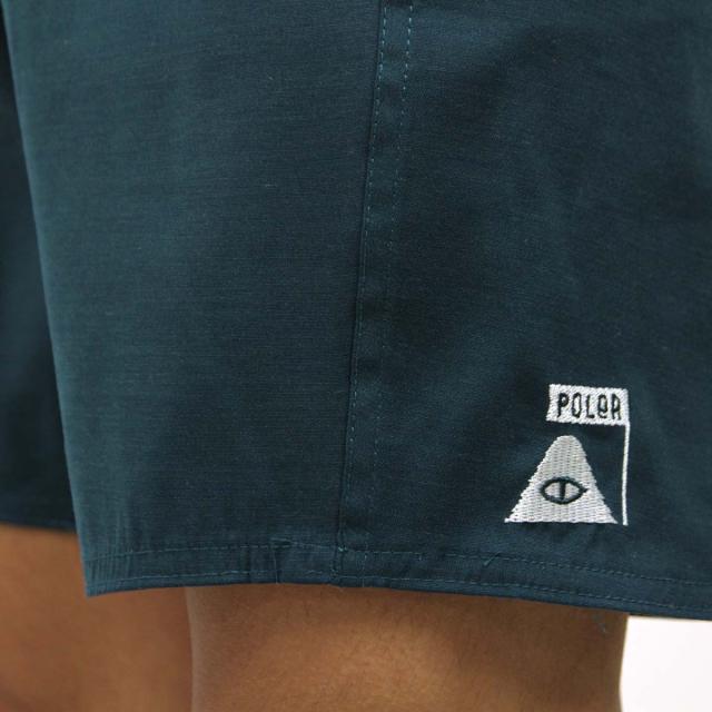 ポーラー POLER 正規販売店 メンズ ショートパンツ SLIDER TRUNK 611150-BLU BLUE STEEL 