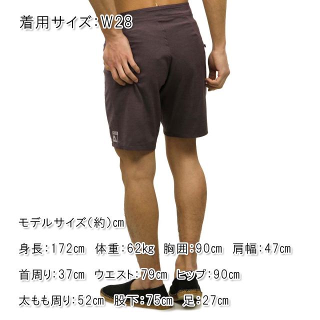 ポーラー POLER 正規販売店 メンズ ショートパンツ SLIDER TRUNK 611150-SBW SWEET BERRY WINE