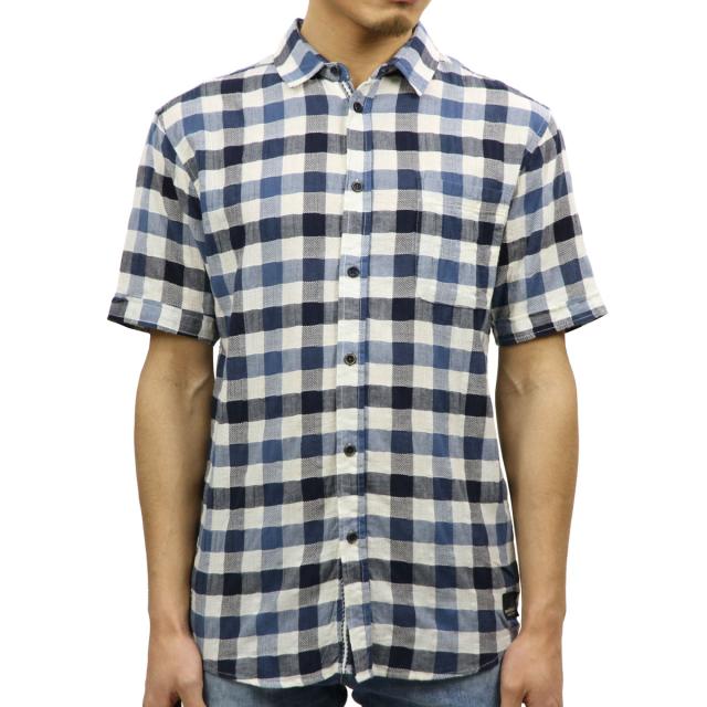 アナケット ANERKJENDT 正規販売店 メンズ 半袖シャツ PEITER SHORT SLEEVE SHIRT VINTAGE INDIGO 9216025