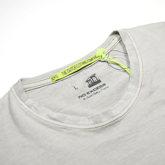 ノーエクセス NO EXCESS 正規販売店 メンズ 半袖Tシャツ ACID WASHED WIDE R-NECK TEE 340211 013