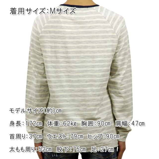 ノーエクセス NO EXCESS 正規販売店 メンズ フリース RAGLAN R-NECK STRIPE LONG SLEEVE TEE 150251 102