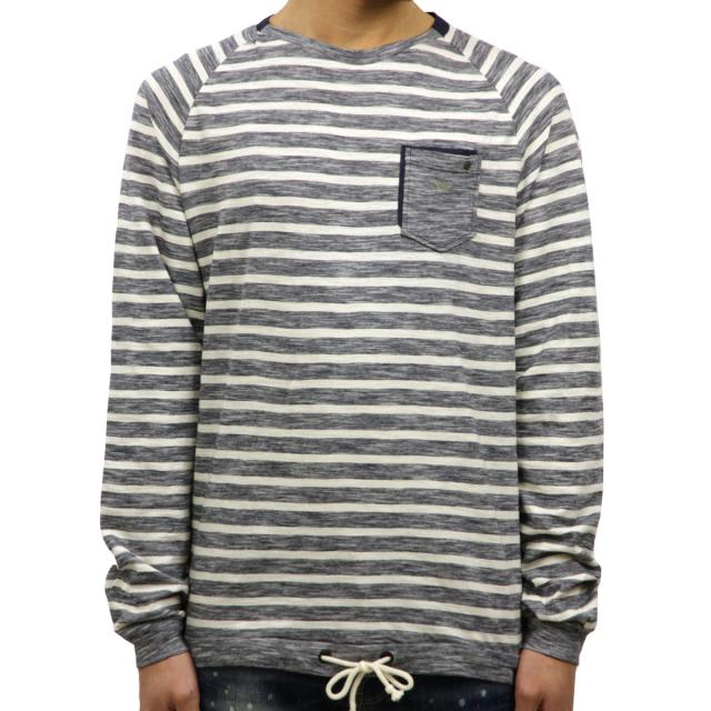 ノーエクセス NO EXCESS 正規販売店 メンズ フリース RAGLAN R-NECK STRIPE LONG SLEEVE TEE 150251 037