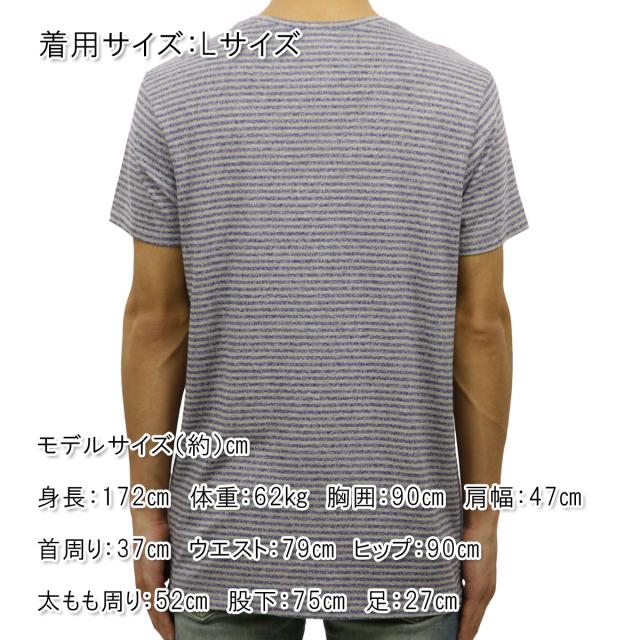 ディストレス DSTREZZED 正規販売店 メンズ 半袖Tシャツ V-neck s/s Y/D stripe melange 202192 94