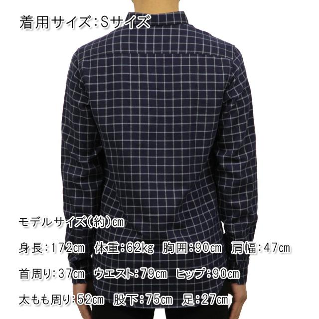 エルバイン elvine 正規販売店 メンズ 長袖シャツ CHECK SHIRT1404717 dk blue check 