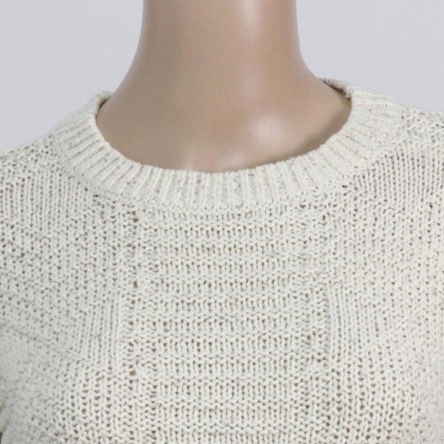 ホリスター HOLLISTER 正規品 レディース セーター Textured-Stitch Crew Sweater 350-507-0575-102