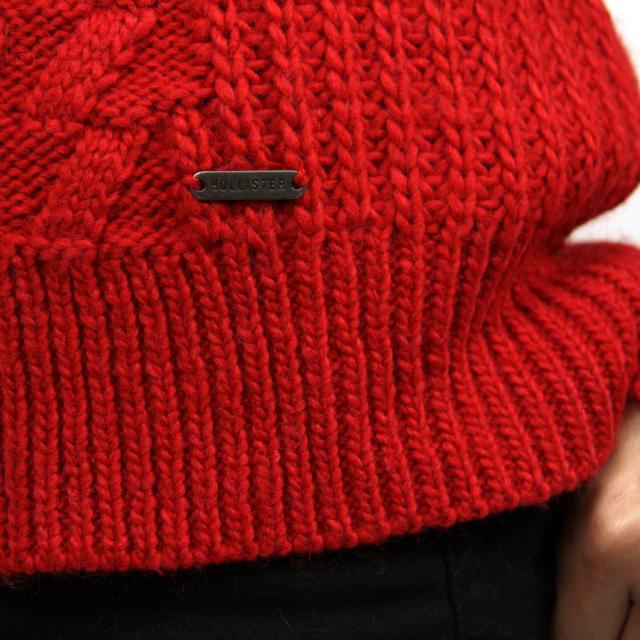 ホリスター HOLLISTER 正規品 レディース セーター Cable Crew Sweater 350-507-0569-500