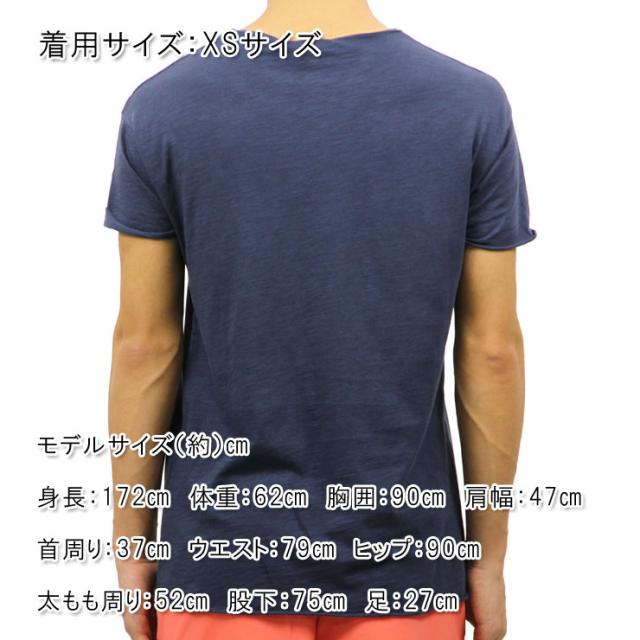 ヌーディージーンズ Nudie Jeans 正規販売店 メンズ 半袖Tシャツ Raw Hem T-Shirt Blue Mirage 131274