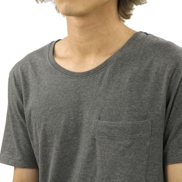 ヌーディージーンズ Nudie Jeans 正規販売店 メンズ 半袖ポケットTシャツ Pocket Tee Grey 131309
