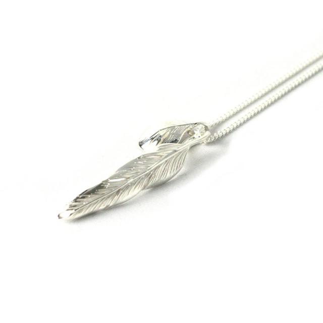 ハリム HARIM 正規販売店 ネックレス SLENDER FEATHERS VERY SHINE WH SILVER 925 NECKLACE HRP104 RP