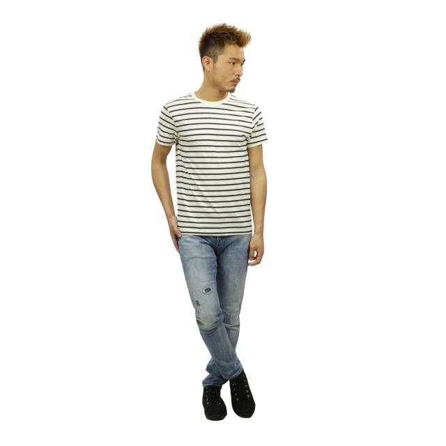 ジェイクルー J.CREW 正規品 メンズ 半袖Tシャツ DECK-STRIPED T-SHIRT c2491