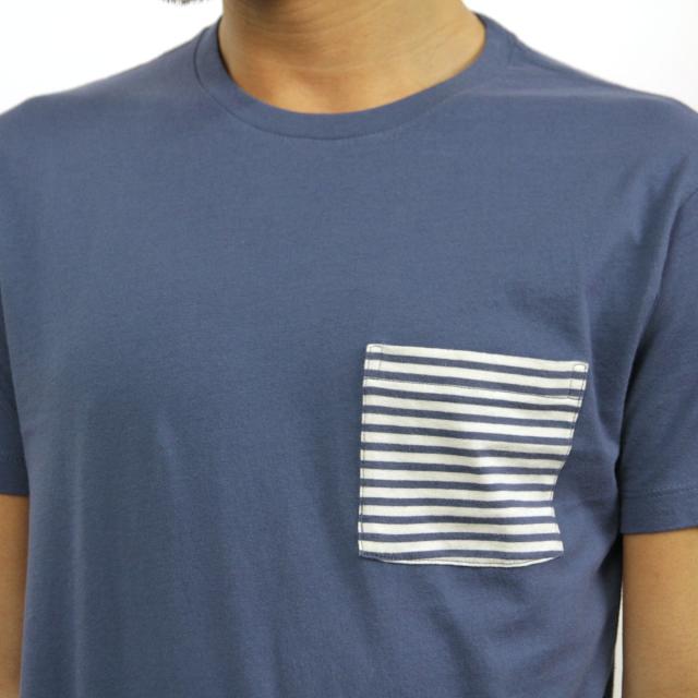 ジェイクルー J.CREW 正規品 メンズ 半袖Tシャツ STRIPED POCKET T-SHIRT c6217