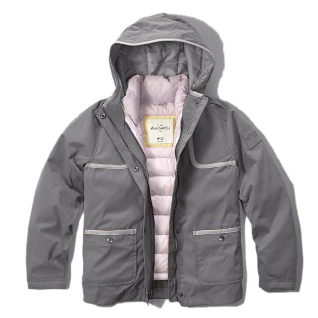 アバクロキッズ AbercrombieKids 正規品 子供服 ガールズ アウタージャケット 3-in-1 jacket 244-856-0206-013