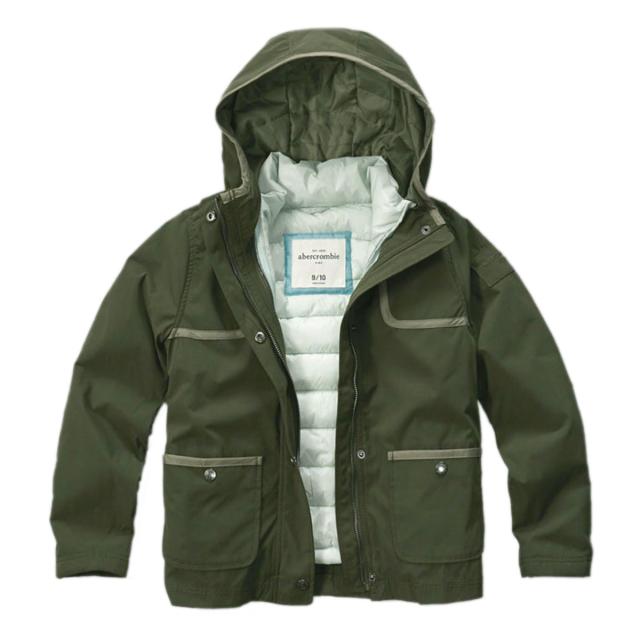 アバクロキッズ AbercrombieKids 正規品 子供服 ガールズ アウタージャケット 3-in-1 jacket 244-856-0205-033