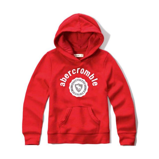 アバクロキッズ AbercrombieKids 正規品 子供服 ガールズ パーカー applique logo graphic hoodie 252-767-0237-050